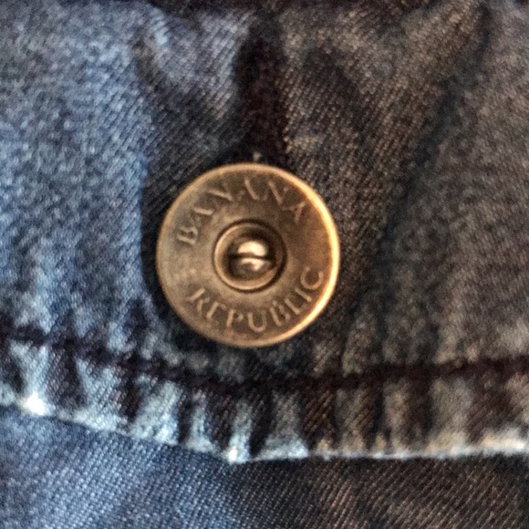 Banana Republic Chambray Utility Shirt, size XS. Great Used Condition. - Picture 5 of 10